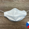 Obličejová maska (rouška) - bílá, 25 ks, český výrobek, OchrannéProstředky.com